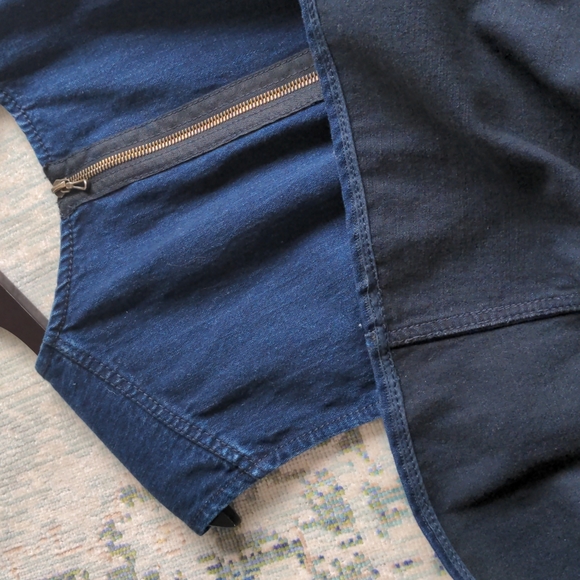 Lanvin/Acne Collab Denim Flare Dress Sz Fr 42 (XL) - Picture 12 of 12